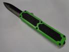 Titan Green D/A OTF Automatic Knife Black Dagger