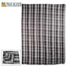 Trailblazer Gray Black Plaid Wool Blanket
