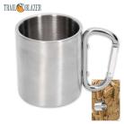 Trailblazer Stainless Steel Mug Carabiner