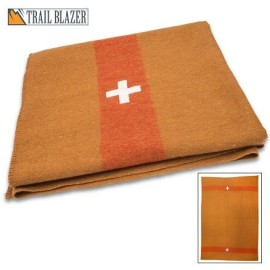 Trailblazer Swiss Army Wool Blanket
