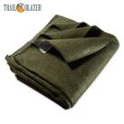 Trailblazer Wool Blanket Olive Drab Green 64" x 84"