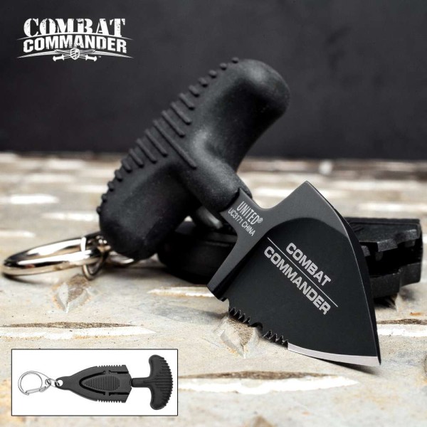 United Cutlery Combat Commander Mini Push Dagger Black 275