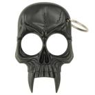 Vampire Skull Black Self Defense Keychain
