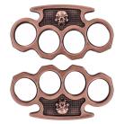 Vampire Skull Brass Knuckles Paperweight Copper