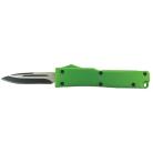 Zombie Sticker Green OTF D/A Mini Automatic Knife