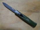 AKC Concord 077 Green Nato Military D/A OTF Automatic Knife Black Flat Grind