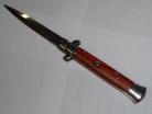 Frank Beltame 9" Cocobolo Wood Stiletto Automatic Knife Dagger