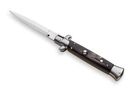 Frank Beltrame 9" Dark Horn Stiletto Automatic Knife Dagger