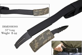hidden belt buckle knife digital camo hg01cm1