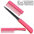 pink comb knife