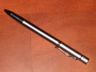 Pen Knife Flashlight Silver