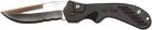 7.5" top tech black switchblade taiwan knife