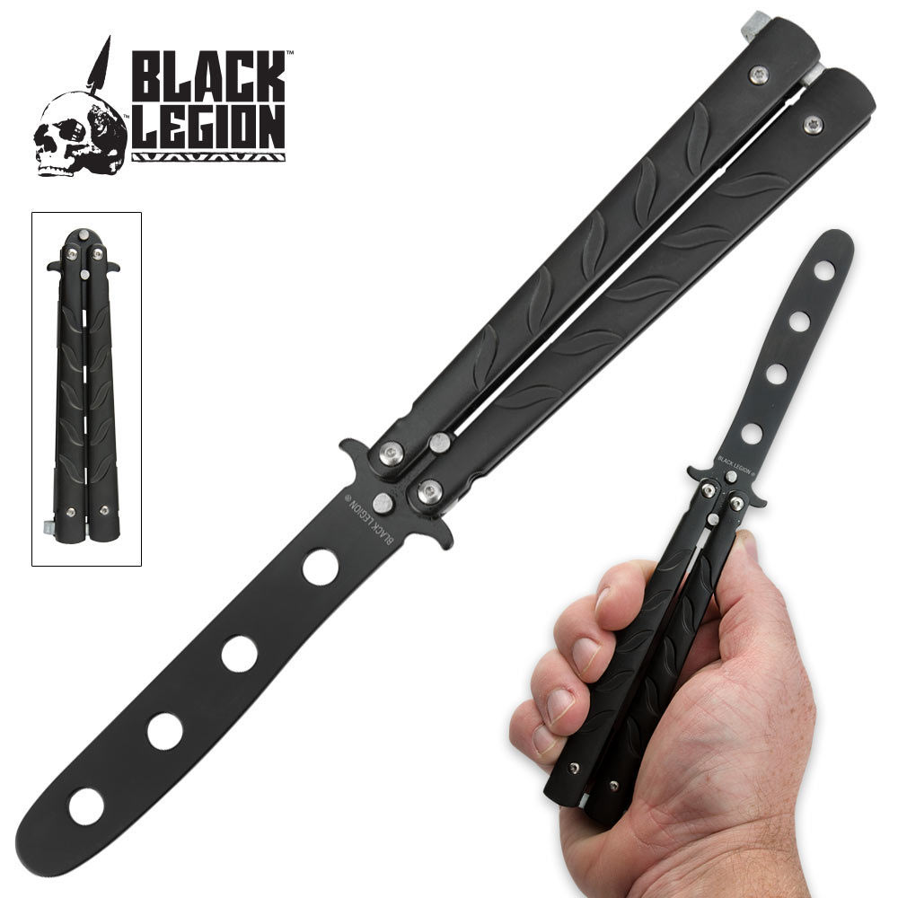 Dragonfire Butterfly Knife Trainer Stainless Steel Blade,