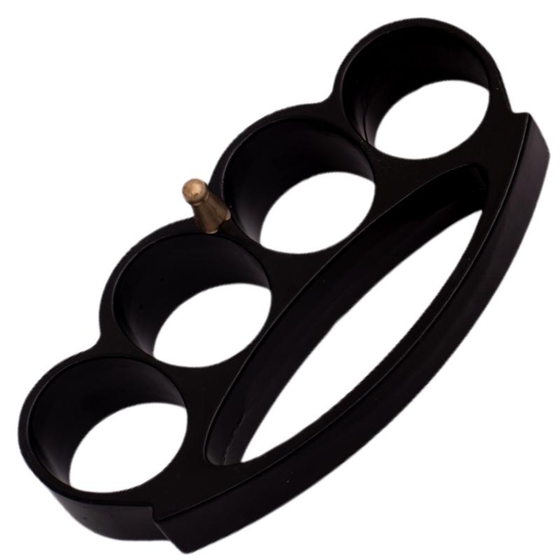 ROBBIE DALTON GLOBAL BLACK IRISH DEVIL BRASS KNUCKLE BUCKLE