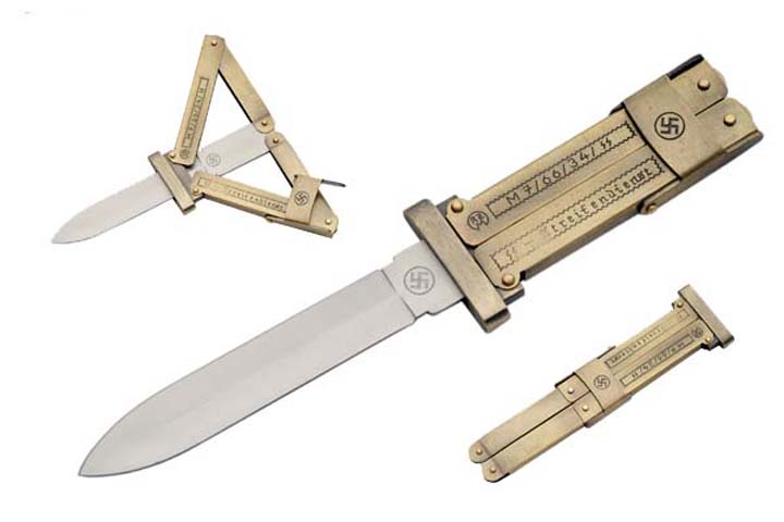 German Paratrooper Folding Pocket Knife.