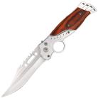 Flexible Skills Automatic Single Action Knife Stainless Steel Drop Point